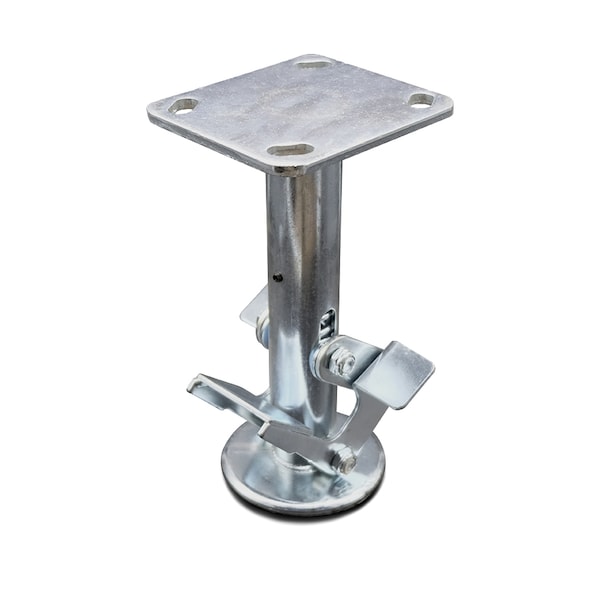 8" Double Pedal Floor Truck Lock w/Top Plate